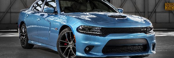 Dodge Charger SRT Hellcat, Niebieski