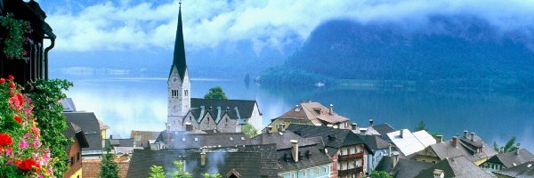 Austria, Salzkammergut, Panorama