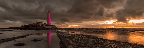 Latarnia, Morze, Plaża