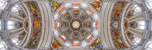 Austria, Katedra św. Ruperta, Salzburg, Wnętrze, Kopuła