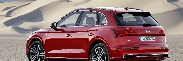 2017, Wydmy, Piaszczyste, Audi Q5 TFSI Quattro