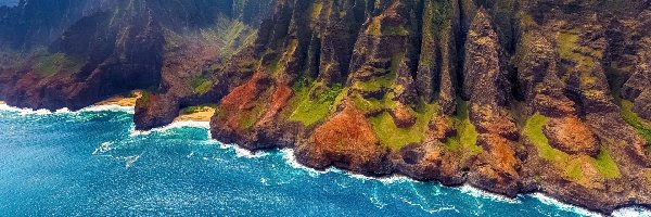 Wyspa Kauai, Góry, Morze, Hawaje