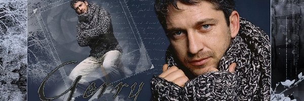 sweter, Gerard Butler