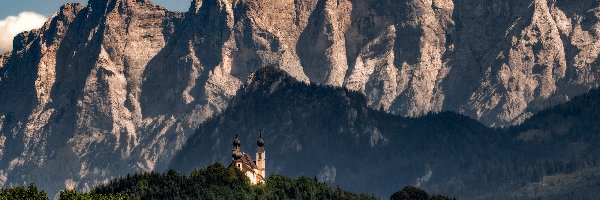 Lasy, Austria, Sanktuarium Frauenberg, Góry