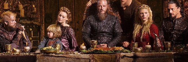 Serial, Wikingowie, Vikings, Katheryn Winnick, Travis Fimmel