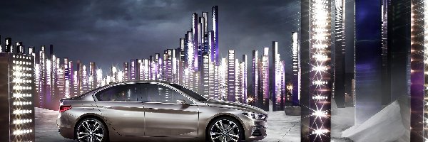 2015, Concept, BMW Compact Sedan