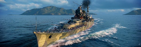 Wojenny, Statek, World Of Warships