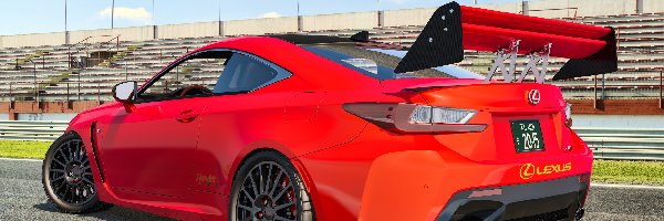 Lexus RC F, Czerwony