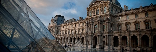 Francja, Paryż, Pałac, Muzeum Luwr