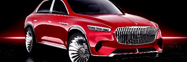 SUV, Czarne tło, Concept, Mercedes Maybach Ultimate Luxury