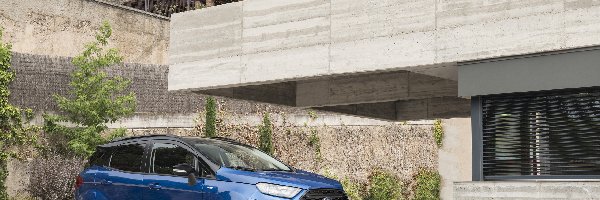 2017, Ford EcoSport ST-Line, Niebieski