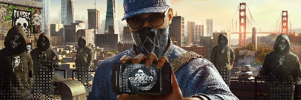 Smartphone, Miasto, DedSec, Watch Dogs 2