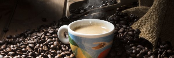 Kawa, Nabierka, Ziarna, Filiżanka