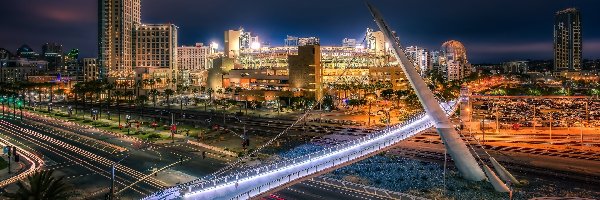 Petco Park, Baseballowy, Stadion, Panorama Miasta, San Diego