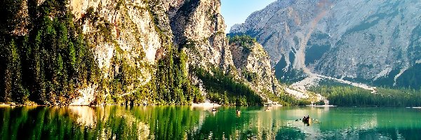 Jezioro, Dolomity, Góry