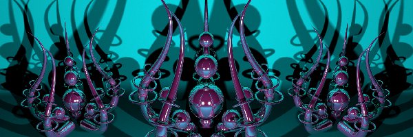 Kwiaty, Grafika 3D