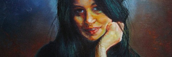 Obrazów, Kobieta, Włodzimierz Kukliński, Reprodukcje