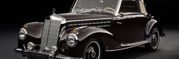 Mercedes-Benz 220, Cabriolet A, W187, Zabytkowy, 1953