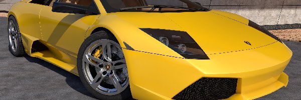 Żółte, Lamborghini Murcielago LP640