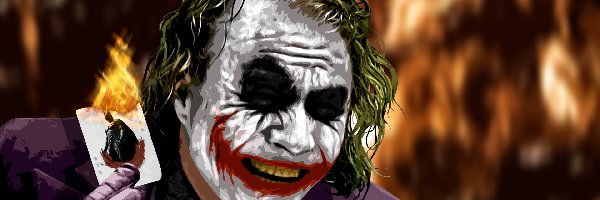 Grafika, Batman Dark Knight, Film, Joker, Mroczny rycerz