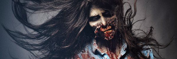 Krew, Zombie, Kobieta