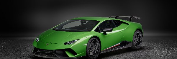 2017, Lamborghini Huracan Performante, Zielony