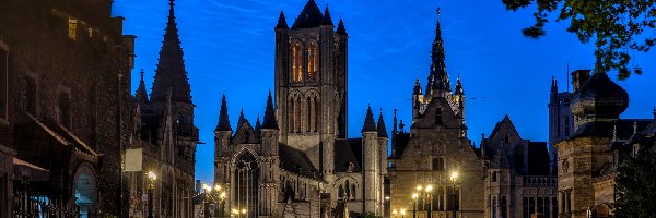 Zamek Gravensteen, Belgia, Gandawa, Muzeum broni i tortur, Zmierzch