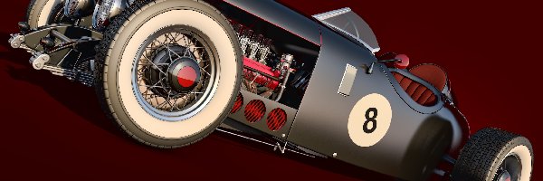 Hot Rod, 1929, Austro Daimler, Zabytkowy
