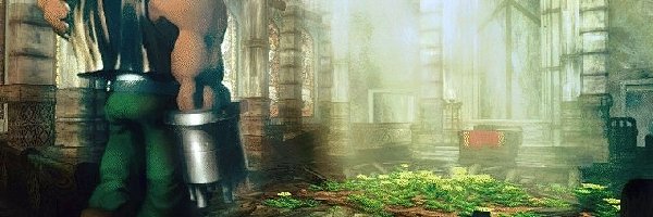 postać, świątynia, broń, Final Fantasy