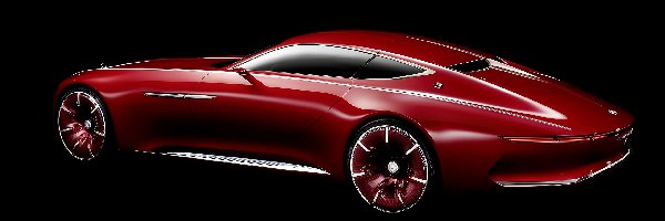 Bok, Mercedes Maybach 6, Czerwony