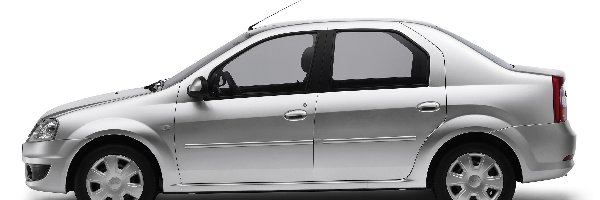 Lewy, Sedan, Profil, Dacia Logan