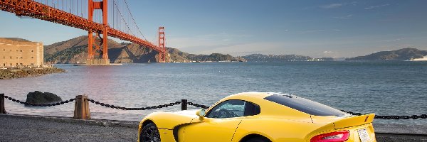 Dodge, SRT, Viper, Góry, Most