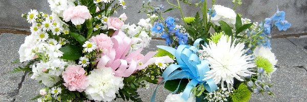 Kwiatów, Bukiety, Wazony