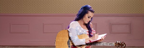 Notatnik, Gitara, Katy Perry