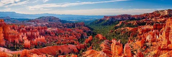 Park Narodowy Bryce Canyon, Stany Zjednoczone, Stan Utah, Kanion, Skały