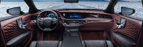 Wnętrze, 2017, Lexus LS 500h