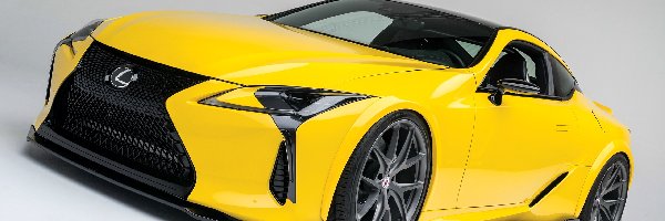 Lexus LC 500, Żółty