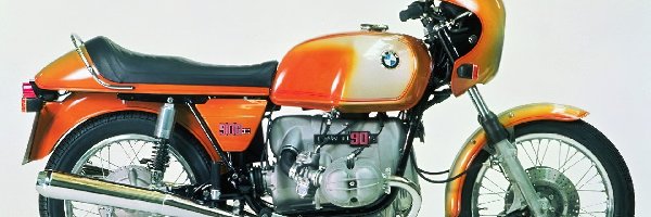 Motor BMW, pomarańczowy