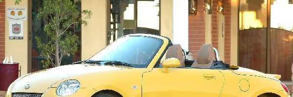Kabriolet, Daihatsu Copen, Żółte