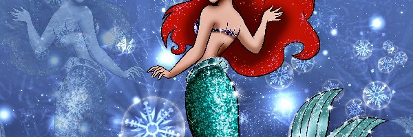 Disney, The Little Mermaid, Mała Syrenka, Walt