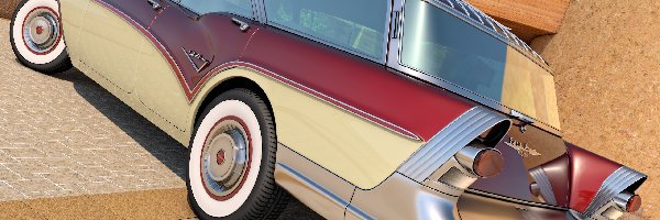 1957, Buick Century Caballero Wagon