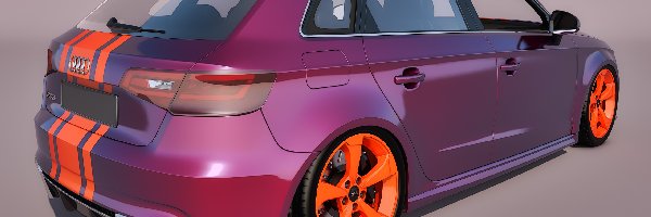 Bok, 2016, Audi RS3 Sportback