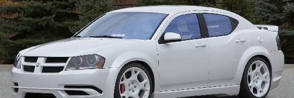 Dodge Avenger, Stylistyczny, Pakiet, Biały