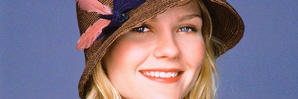 Kapelusz, Kirsten Dunst