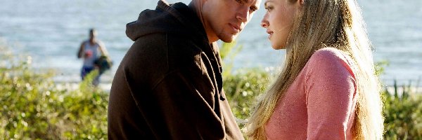 Morze, Dear John, Rozmowa, Amanda Michelle Seyfried, Aktor, Channing Tatum, Aktorka, Film, Wciąż ją kocham, Para