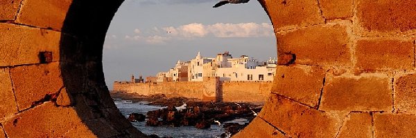 Budynki, Mur, Maroko
