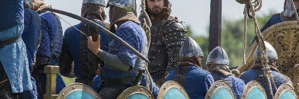 Tarcze, Wikingowie, Clive Standen, Vikings, Serial, Żołnierze, Rollo Lothbrok