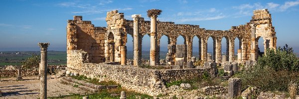 Maroko, Ruiny Mauretanii Tingitana, Volubilis, Afryka Północna