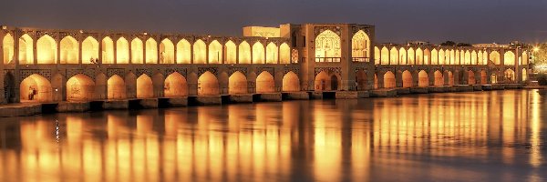 Iran, Bridge, Khaju