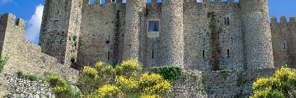 Zamek, Obidos, Portugalia